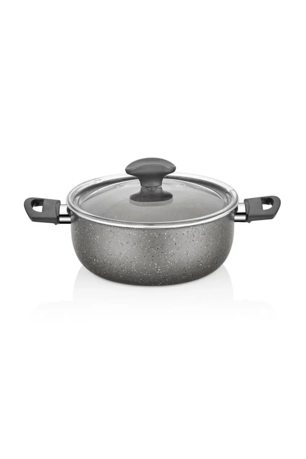 Fred 20 Cm Tencere, Gri Kırçıllı