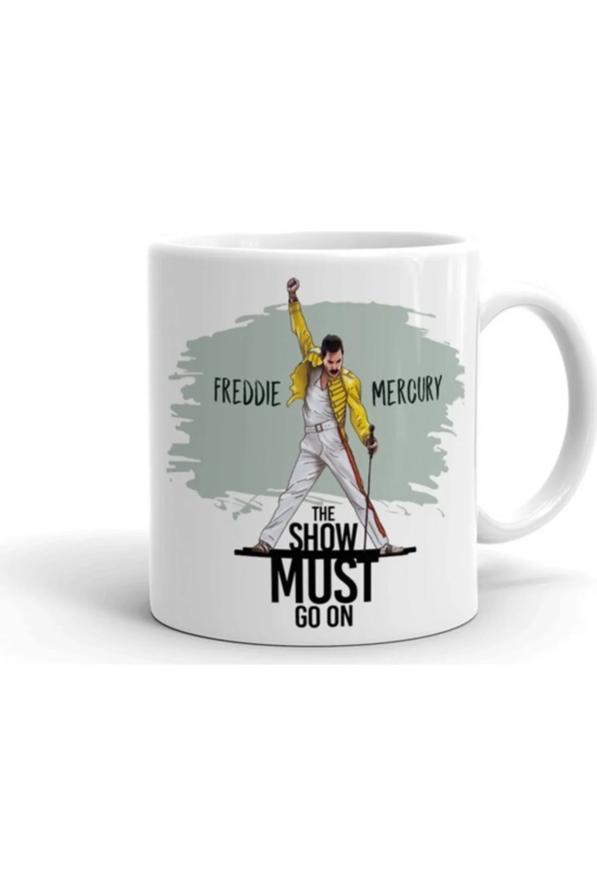 Freddie Mercury Seramik ithal Porselen Seramik Kupa Bardak