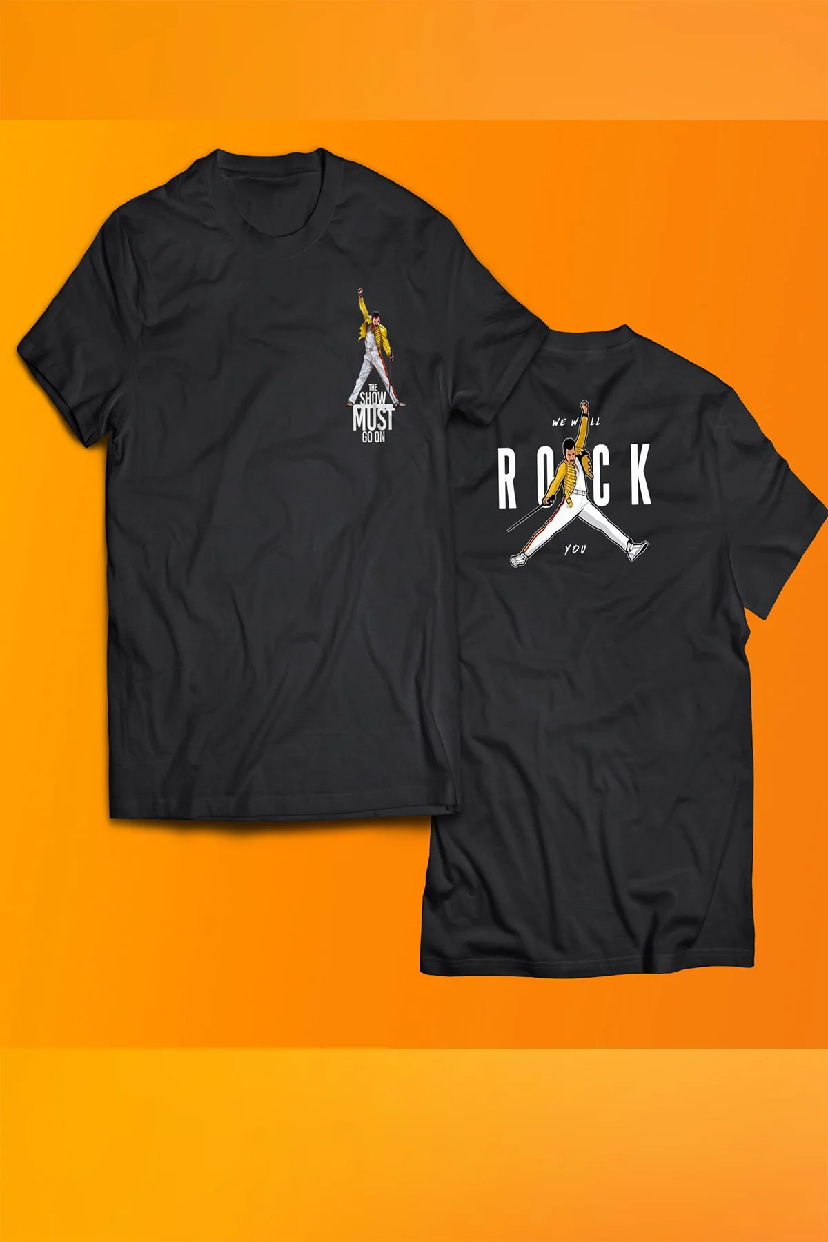 Freddy Mercury Queen Baskılı %100 Pamuk Oversize T-shirt Büyük Beden Tişört Freddy Mercury Queen Baskılı %100 Pamuk Oversize T-shirt Büyük Beden Tişört