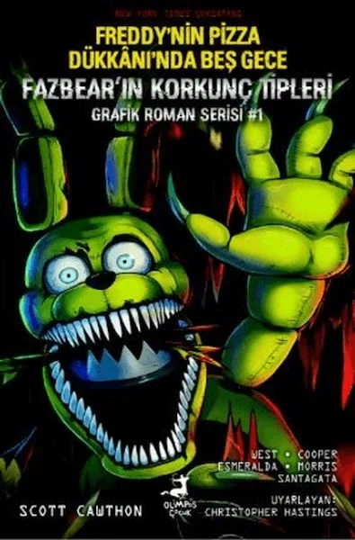 Freddy’nin Pizza Dükkanı’nda Beş Gece: Fazbear’ın Korkunç Tipleri Grafik Roman Serisi #1 Fiyatı, Yorumları ve Özellikleri