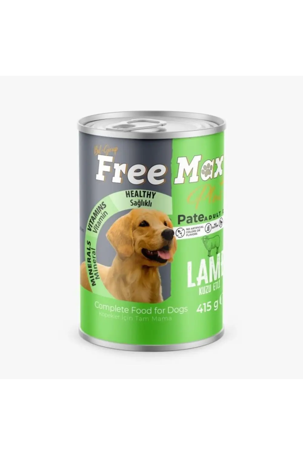 Free Max Kuzulu Köpek Konservesi Pate 415 gr
