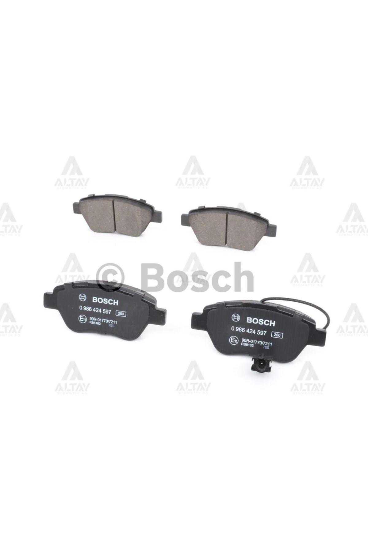 Bosch Fren Balata Fiat Linea / Doblo / Bravo İi / Opel Combo D (Büyük T