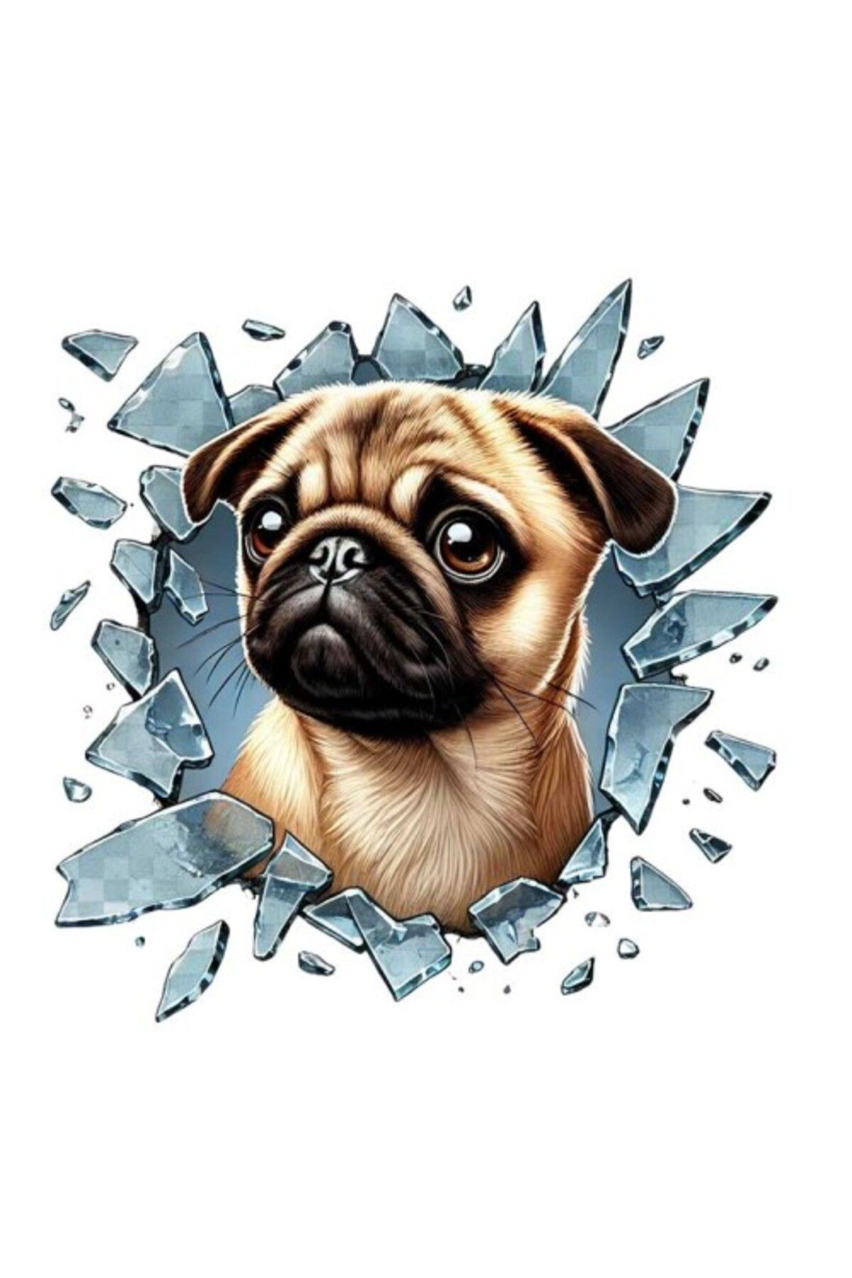 Nice Shop French Bulldog Araç Stickeri