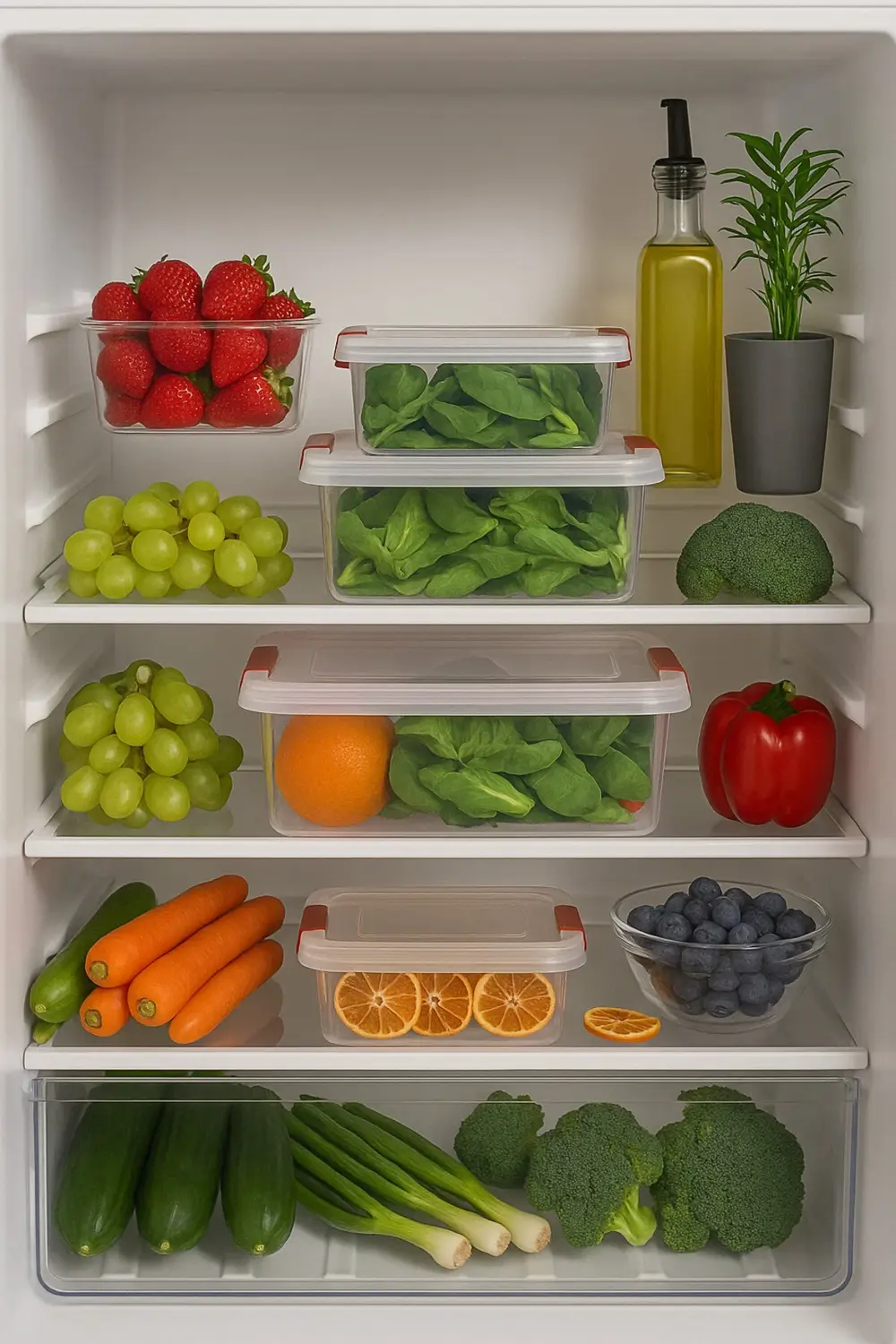 Fresh & Clink Saklama Kabı Set (4'LÜ) 0,80 Lt. X 1,50 Lt. X 3,00