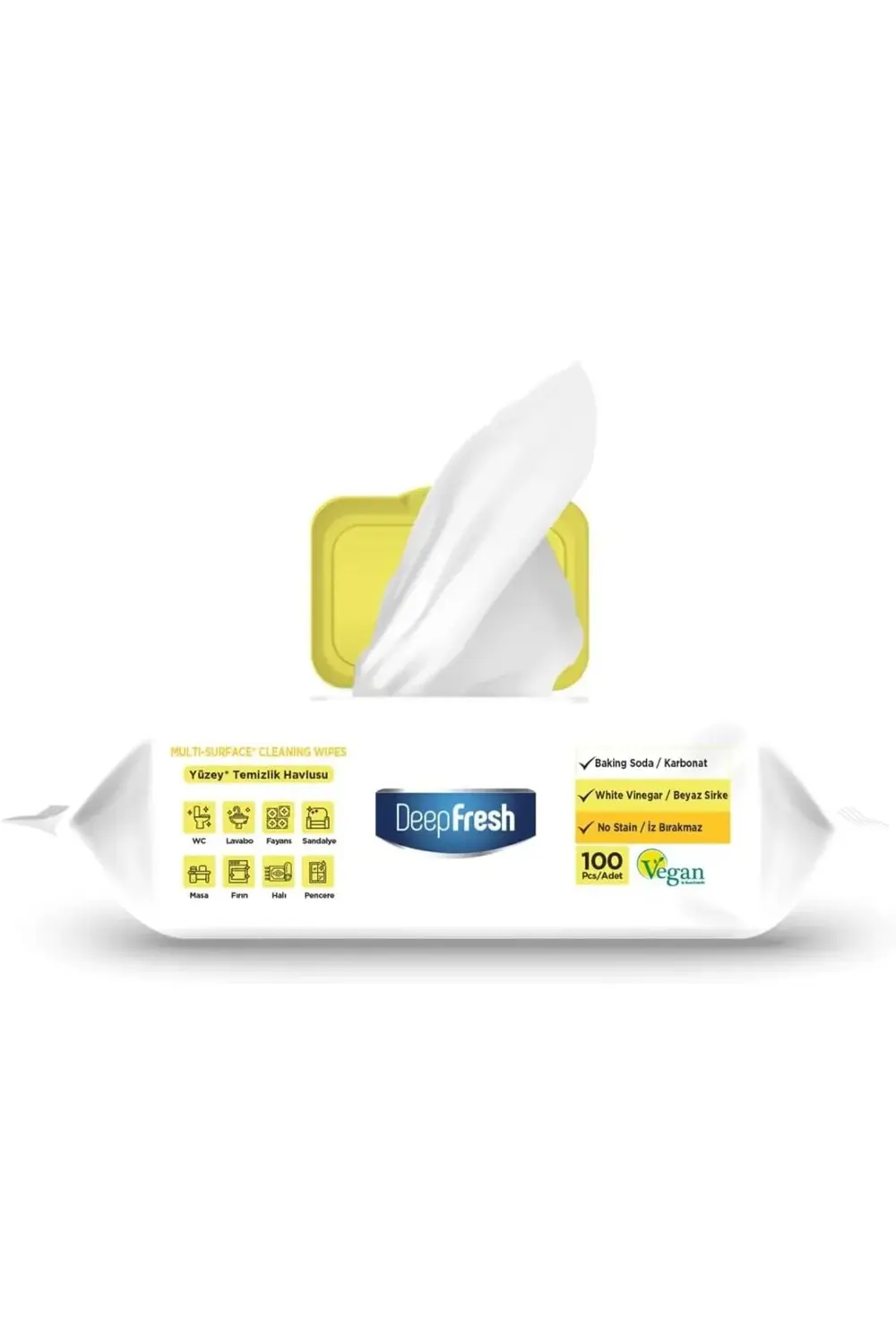 Fresh İz Bırakmaz Yüzey Temizlik Havlusu 100 Yaprak 1185222