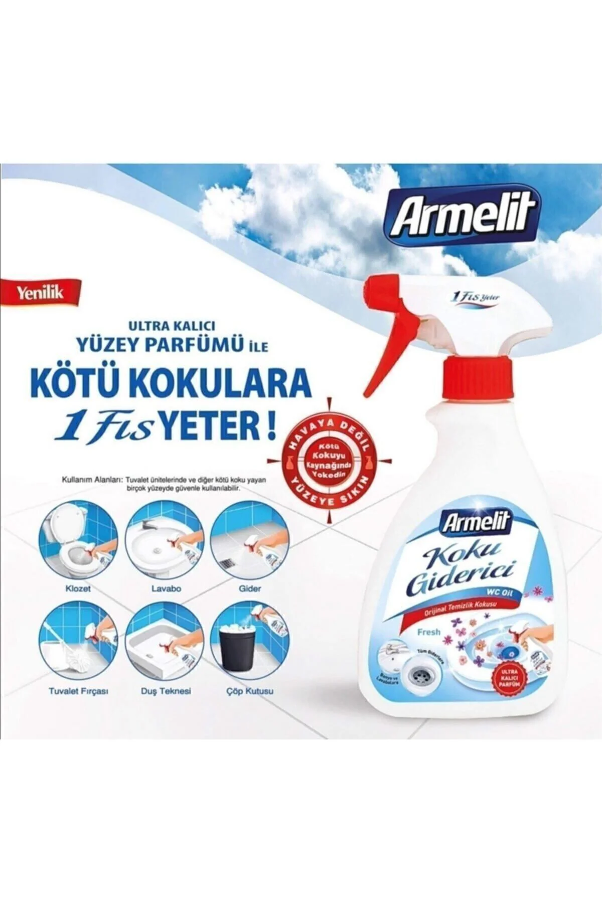 Fresh Kokulu Wc-oil Koku Giderici- 250 Ml Sprey Fiyatı, Yorumları ve Özellikleri