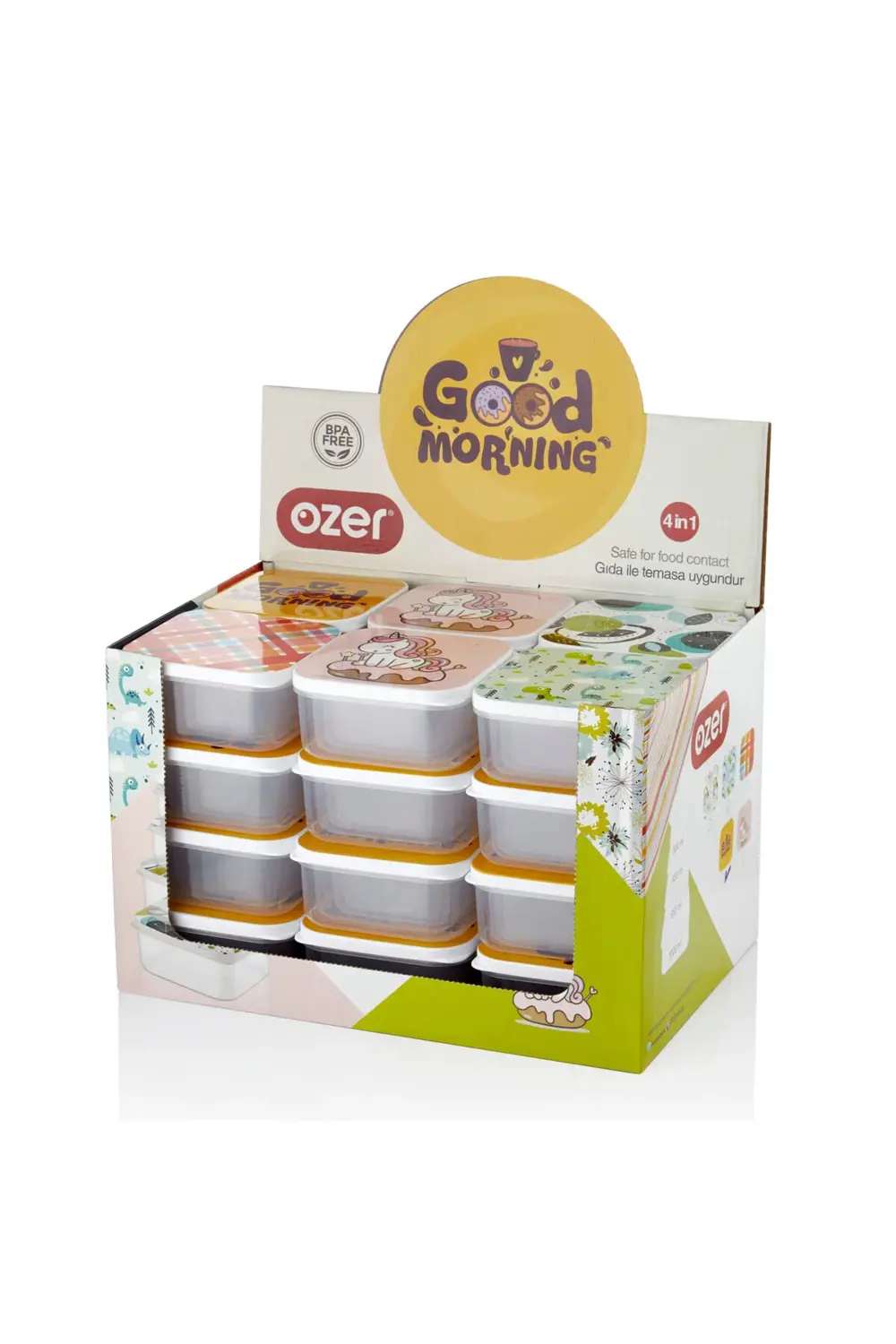 Fresh Saklama Kabı Seti – 4 Parça