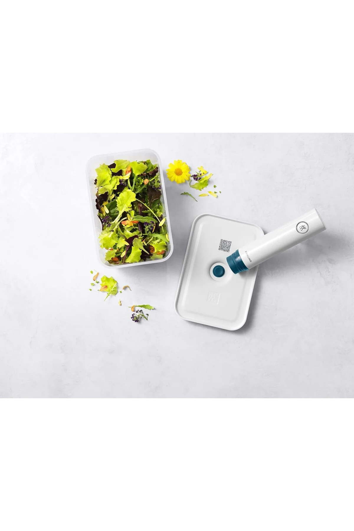 Fresh & Save Vakumlu Saklama Kabı, L, Plastik, Yari Şeffaf-Akdeniz Mavisi Fresh & Save Vakumlu Saklama Kabı, L, Plastik, Yari Şeffaf-Akdeniz Mavisi