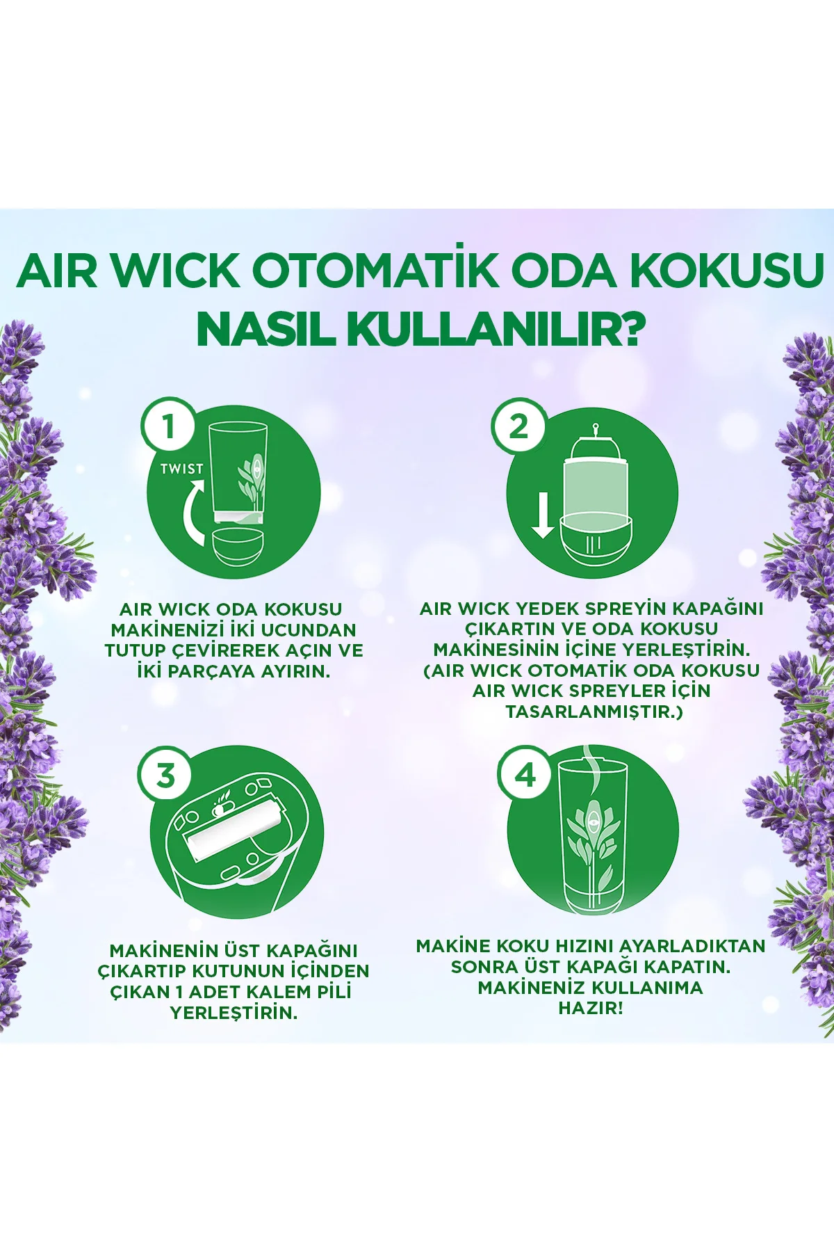 Freshmatik Oda Kokusu Yedek 250ML - Lavanta - Görsel 2