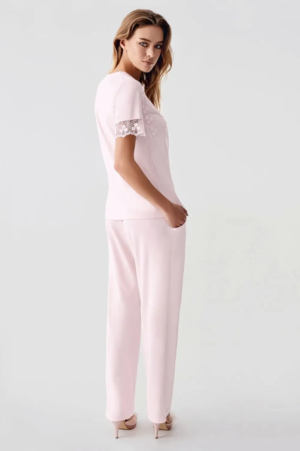 Freshness 321 Kadın Sabahlıklı Pijama Takımı