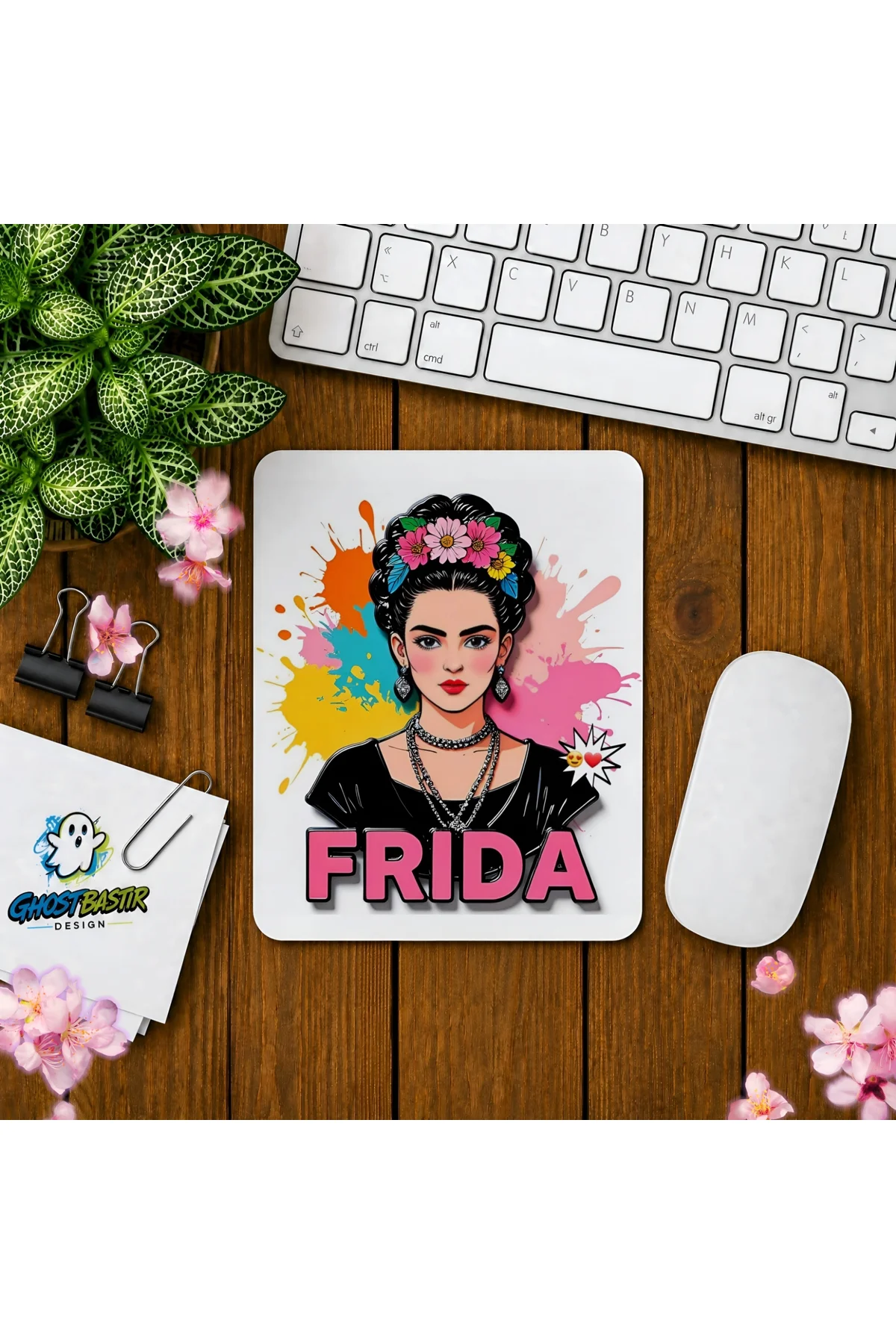 Frida Baskılı Oyuncu Mousepad 073