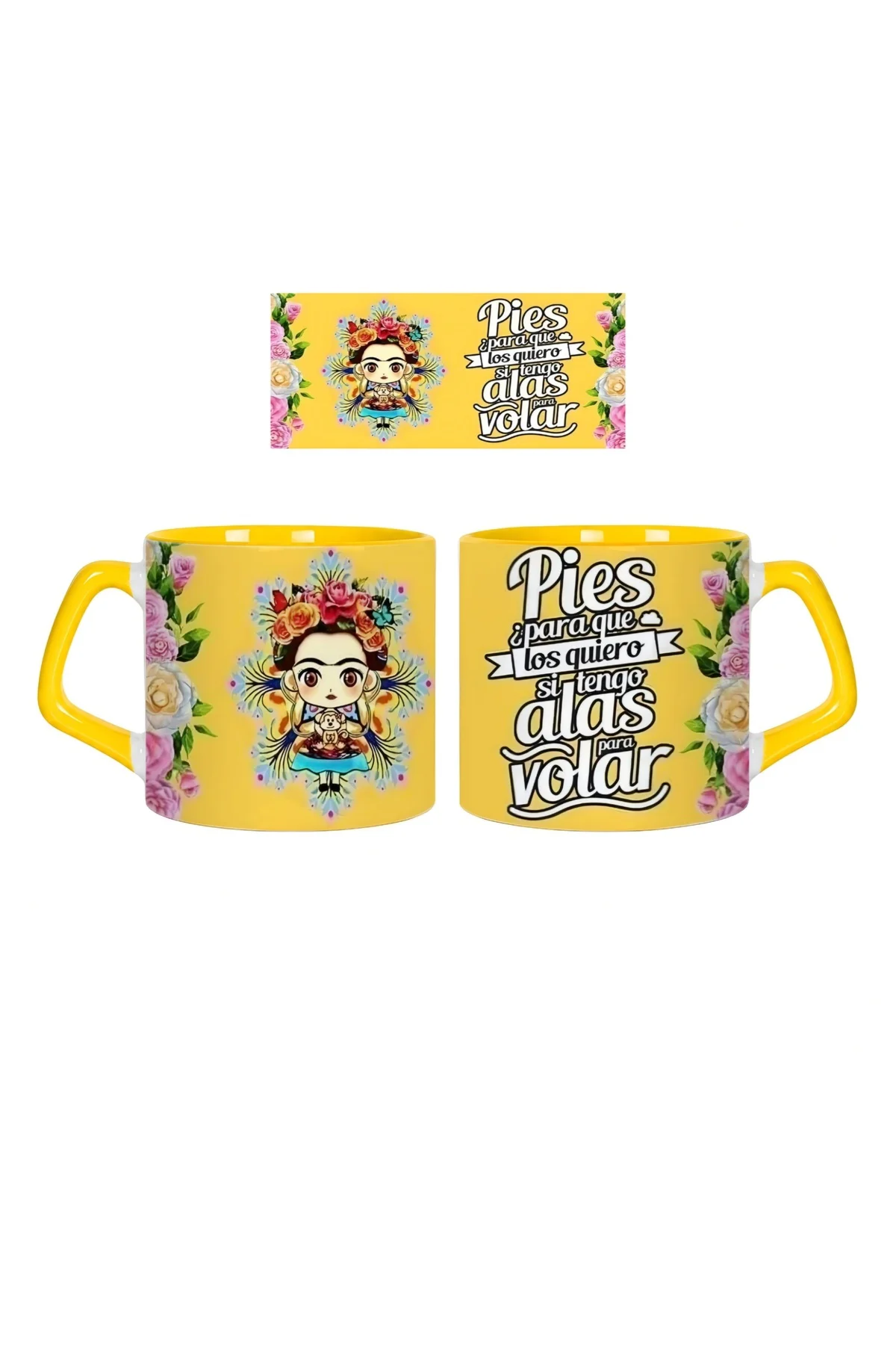 Frida Kahlo Kupa Bardak | Tek Adet 0573 Frida Kahlo Kupa Bardak | Tek Adet 0573