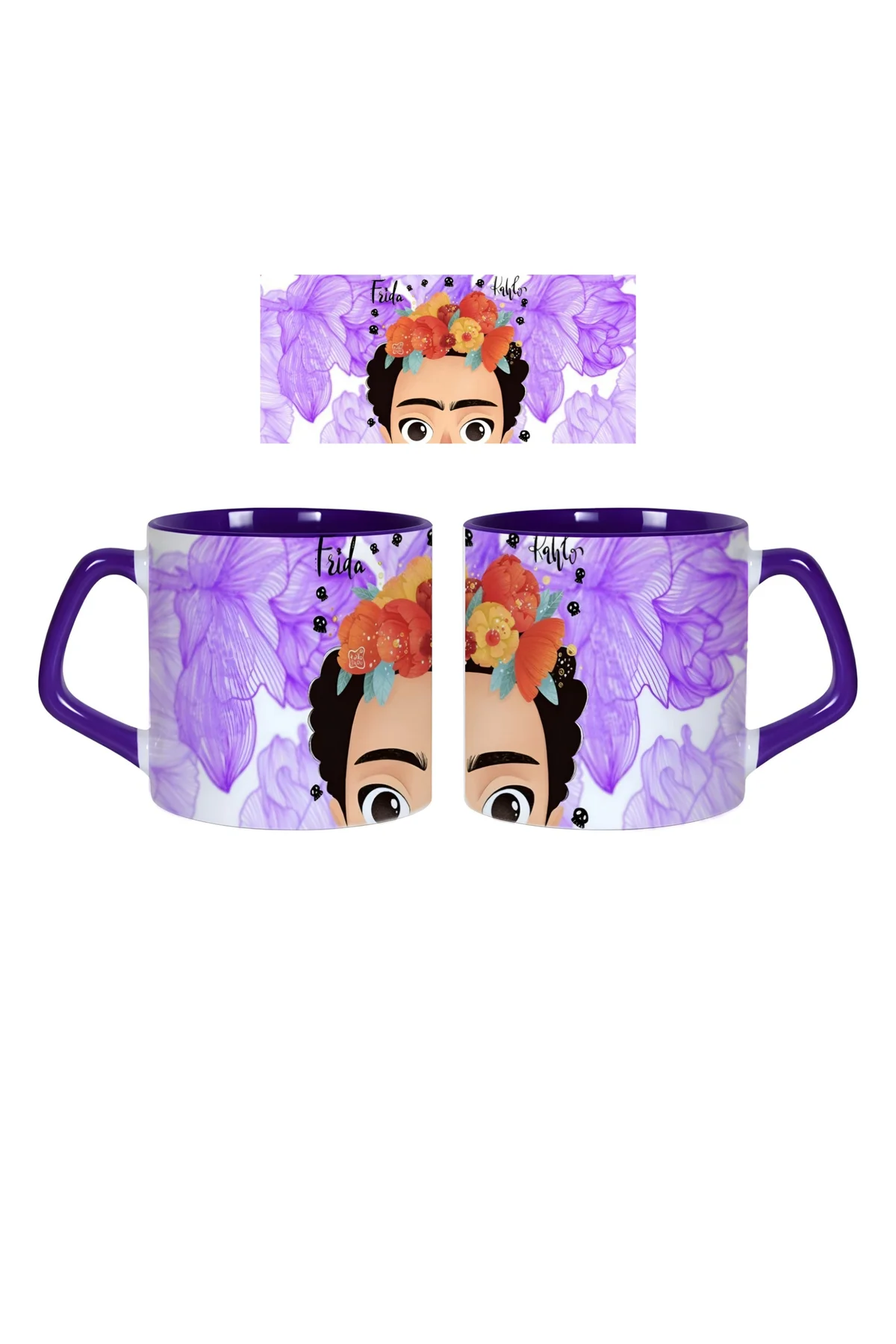 Frida Kahlo Kupa Bardak | Tek Adet 0156 Frida Kahlo Kupa Bardak | Tek Adet 0156