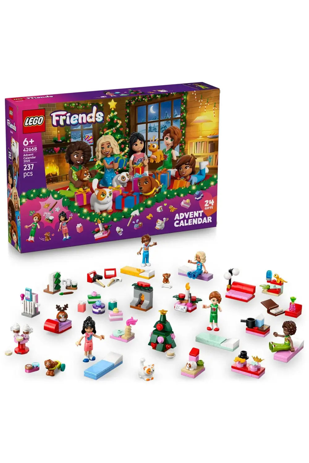 ® Friends 2025 Yılbaşı Takvimi 42668 - 6+ Çocuklar için Yaratıcı