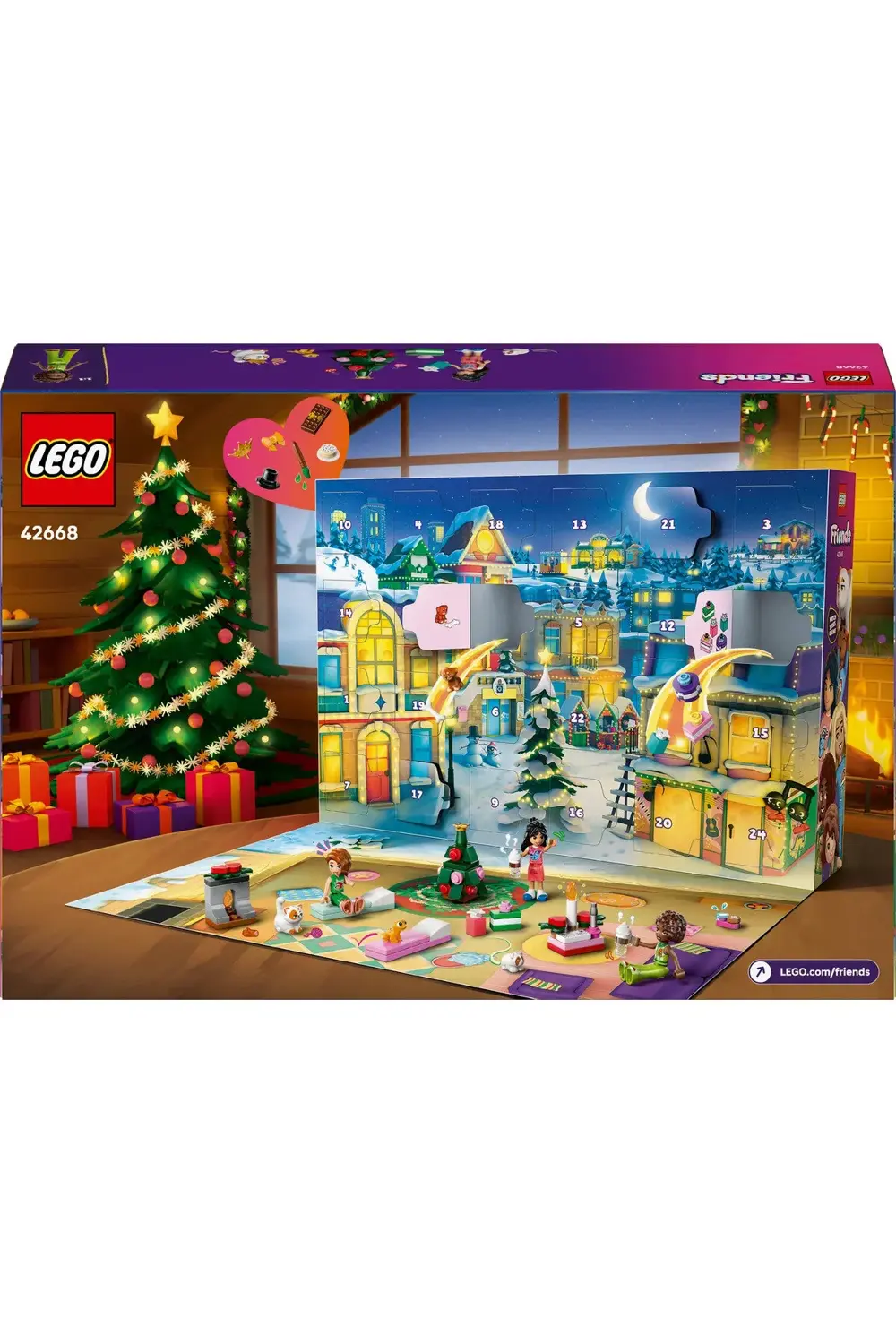 ® Friends 2025 Yılbaşı Takvimi 42668 - 6+ Çocuklar için Yaratıcı