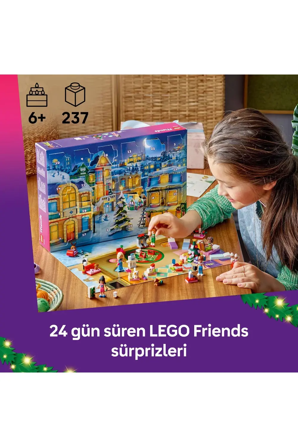 ® Friends 2025 Yılbaşı Takvimi 42668 - 6+ Çocuklar için Yaratıcı