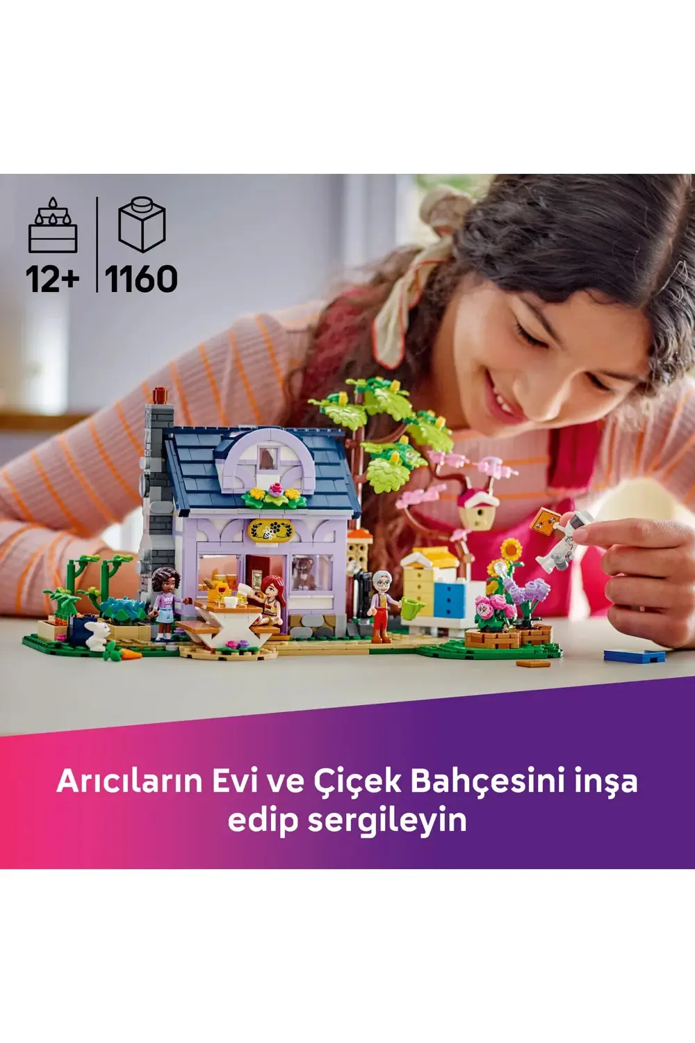 ® Friends Arıcıların Evi ve Çiçek Bahçesi 42669 - 12+ Yaratıcı Oy