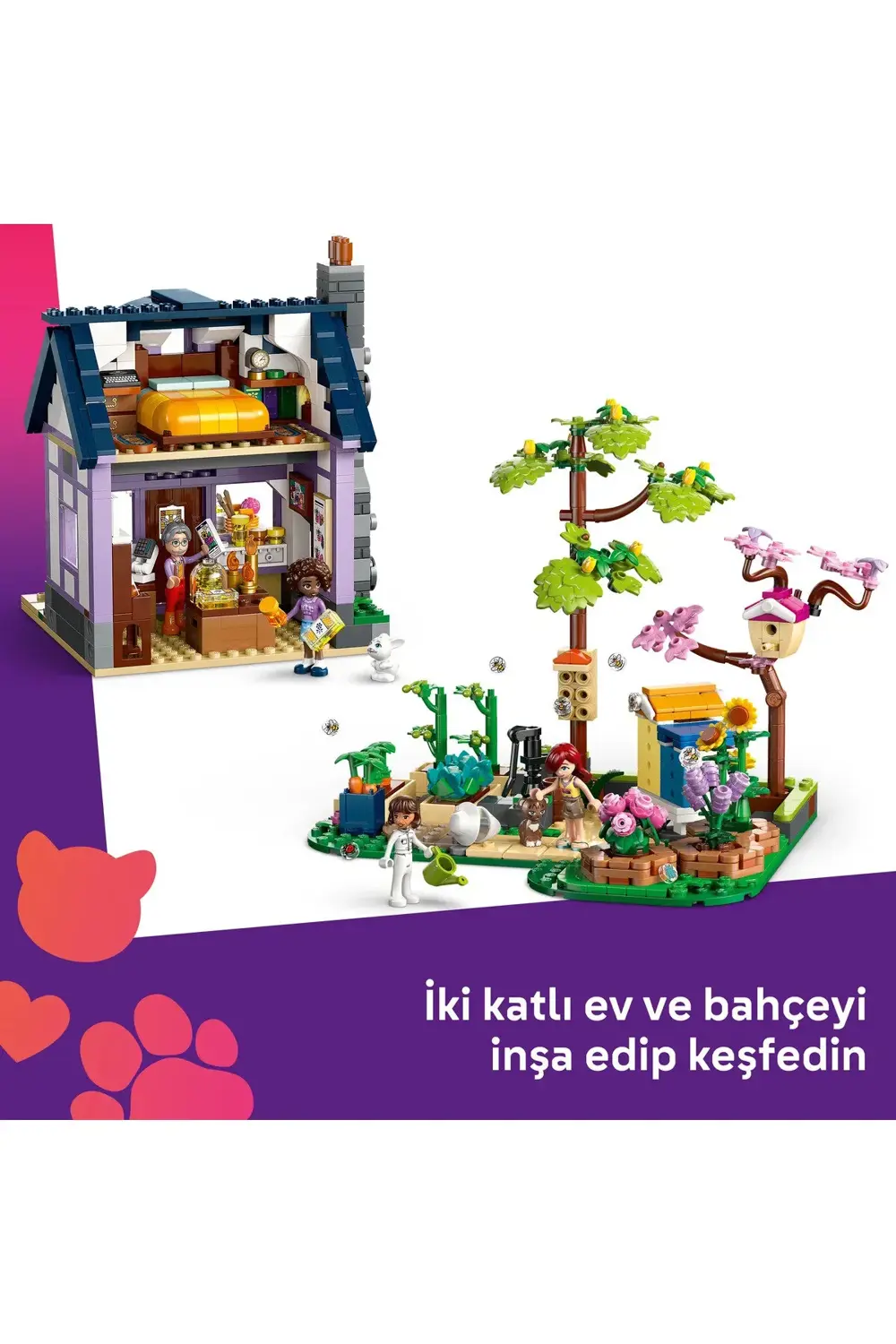 ® Friends Arıcıların Evi ve Çiçek Bahçesi 42669 - 12+ Yaratıcı Oy