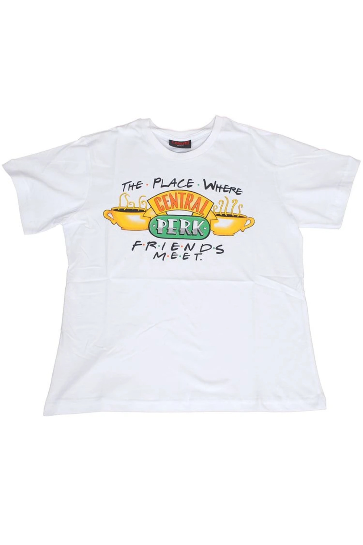 Friends Central Perk Tişört Beyaz