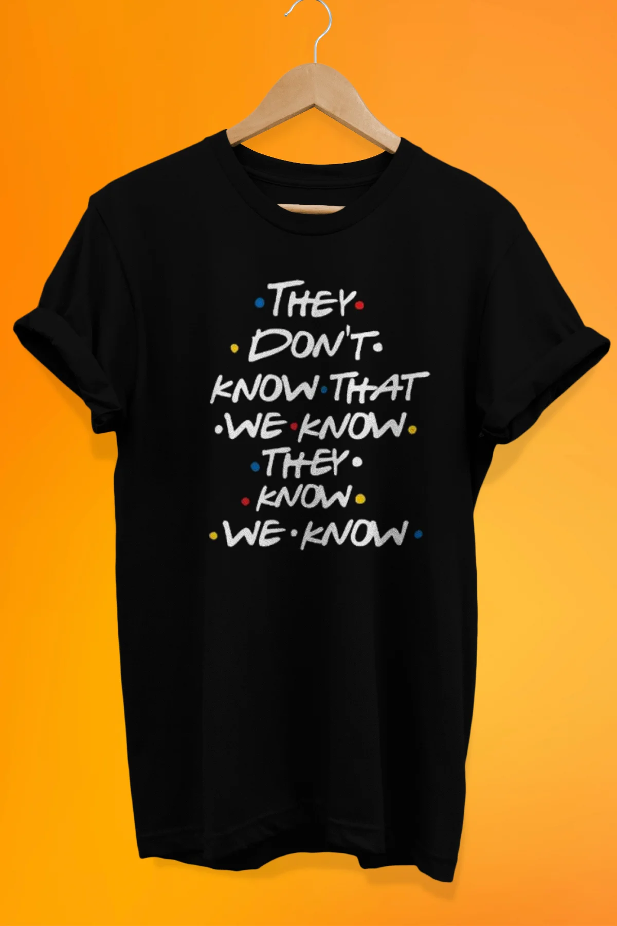 Friends Chandler Baskılı %100 Pamuk Oversize T-shirt Büyük Beden 