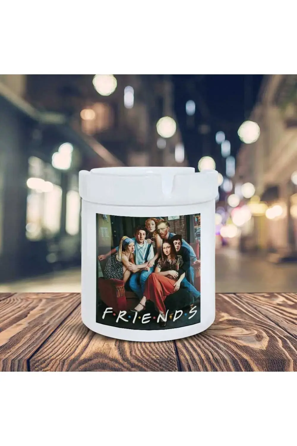 Friends Küllük Dijital Sanat Baskılı Kül Tablası K-68