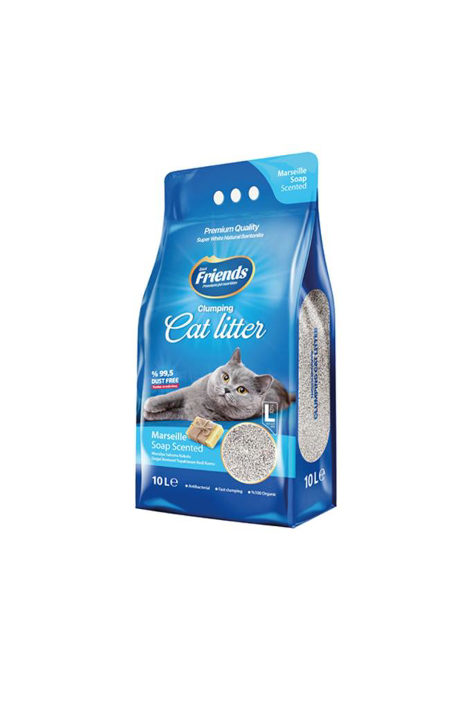 Friends Marsilya Sabunlu Kedi Kumu 10 Lt Friends Marsilya Sabunlu Kedi Kumu 10 Lt