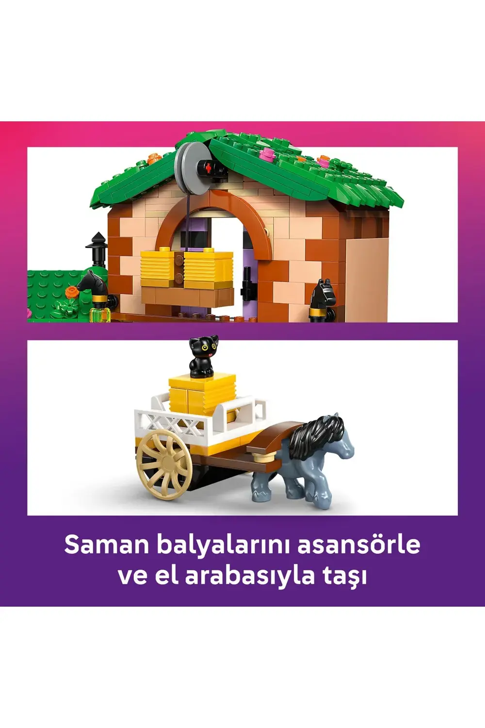 ® Friends Midilli Çiftliği ve Ahır 42654 - 7+ Çocuklar için Yarat