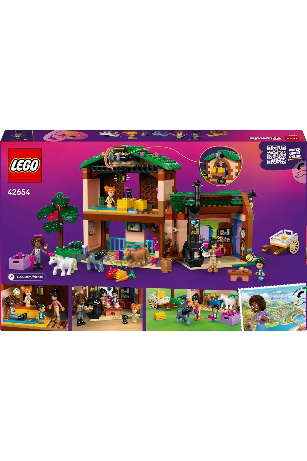 ® Friends Midilli Çiftliği ve Ahır 42654 - 7+ Çocuklar için Yarat