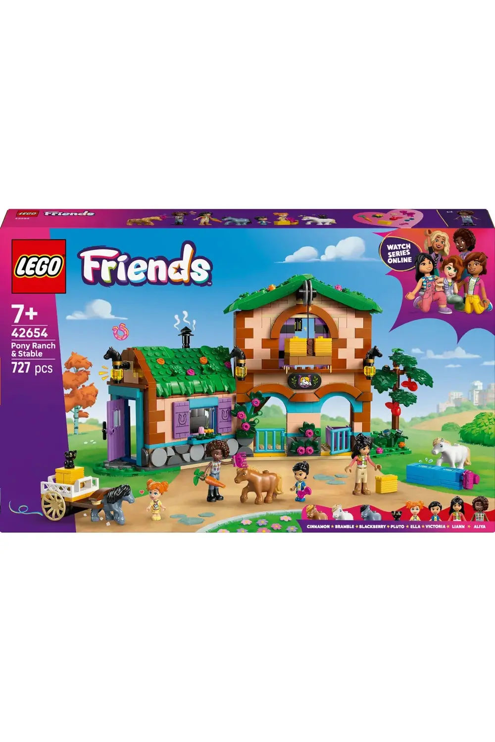 ® Friends Midilli Çiftliği ve Ahır 42654 - 7+ Çocuklar için Yarat