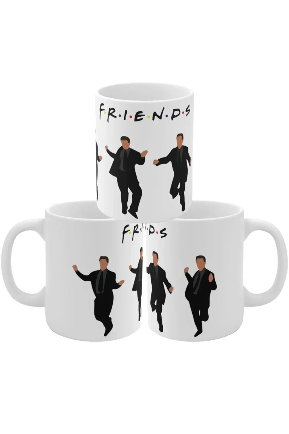 Friends Tv Series Chandler Dance Baskılı Kupa Bardak