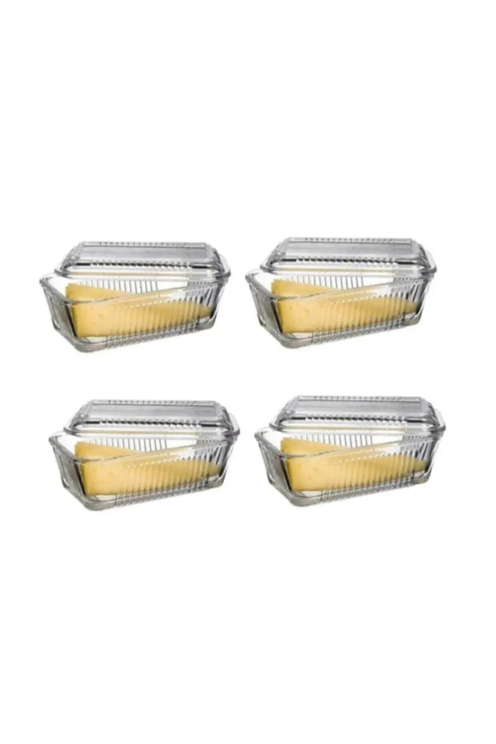 Frigo Kapaklı Kahvaltılık - Tereyağlık Peynirlik Bölmesizü 4 Lü S