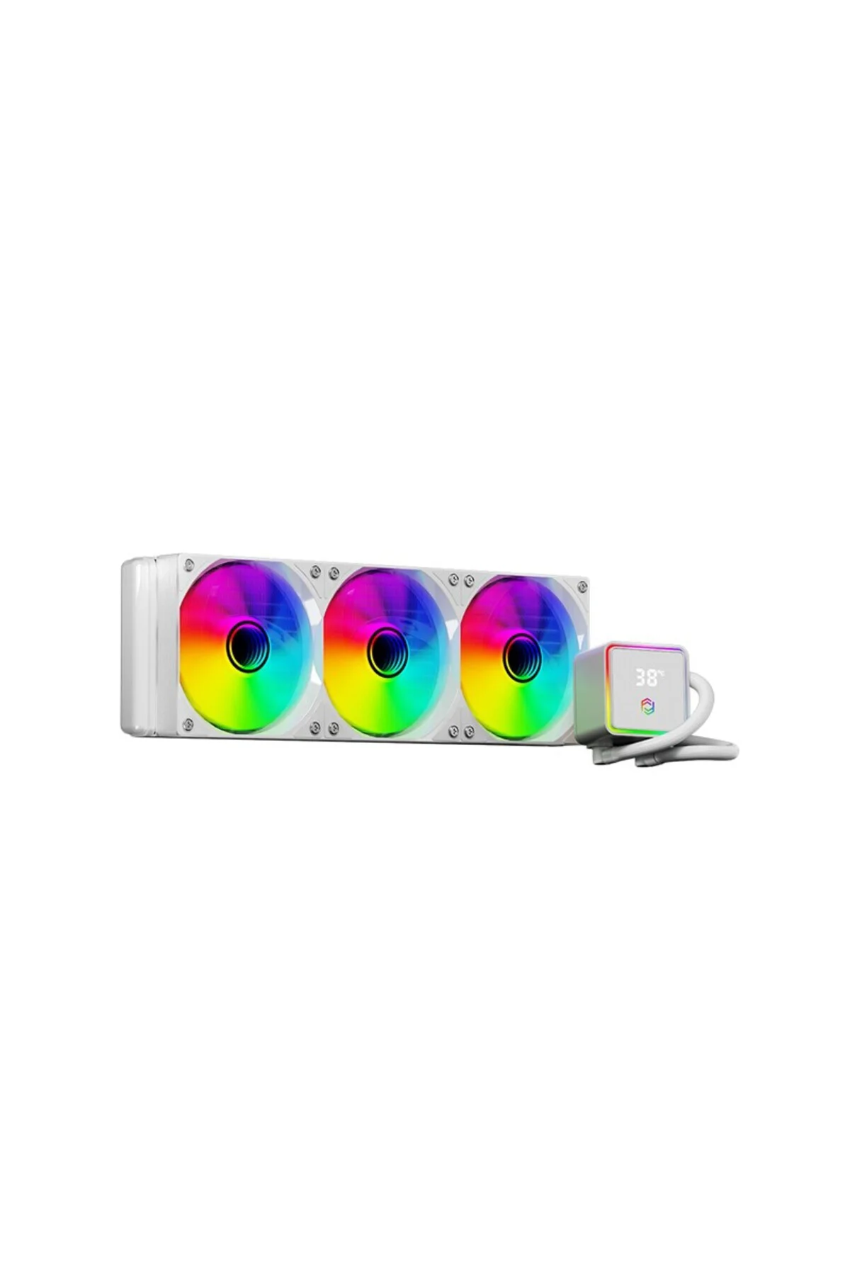 FRISBY FCL-360W ARGB 360 LIQUID COOLER WHITE