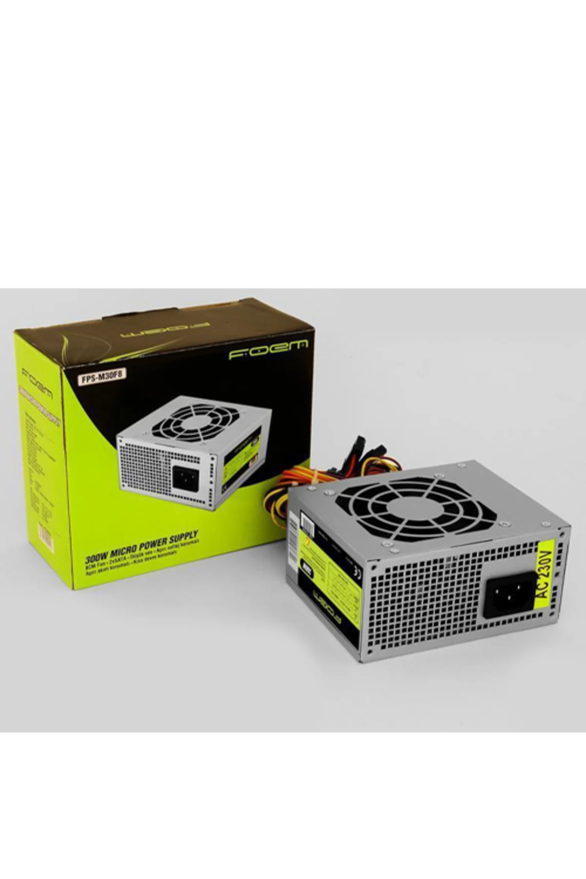 FRISBY FOEM FPS-M30F8 300W Slim Micro Atx Power Supply