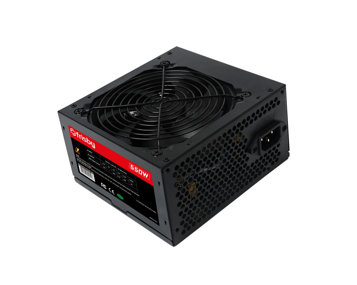 Frisby FR-PS55f12B 550W Power Supply 12cm Fan (OVP - OCP - SCP ko