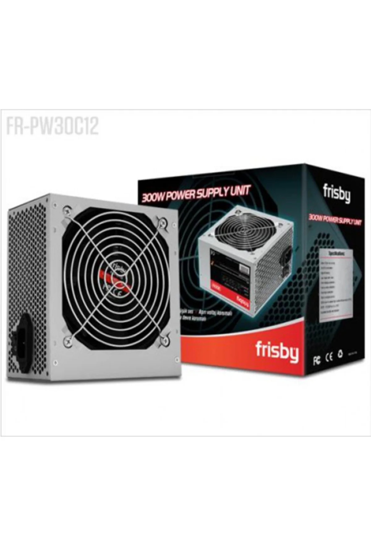 FRISBY FR-PW30C12 300W 12 Cm Fan Atx Power Supply