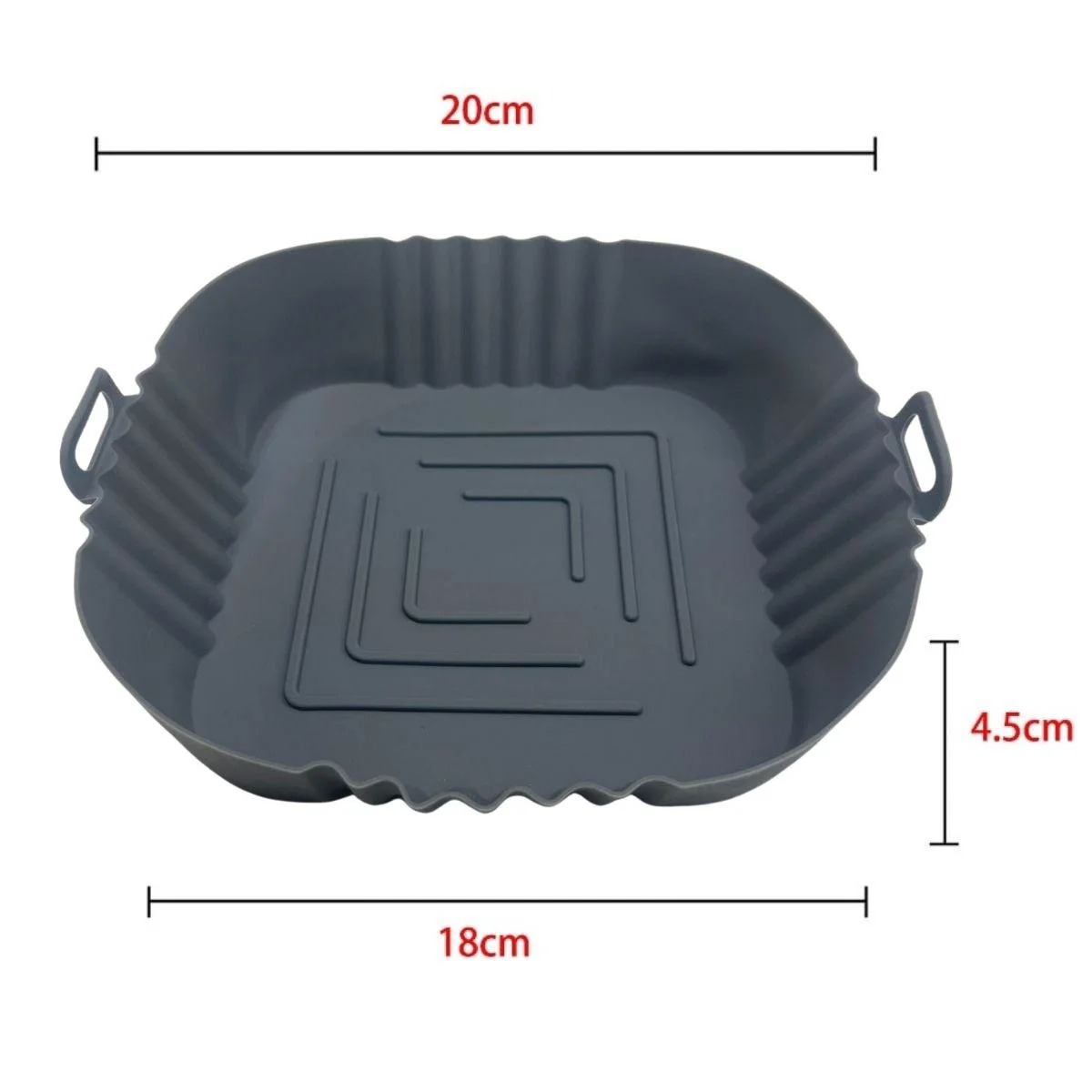 Fritöz Afryer Ve Fırın  Pişirme Matı 20 Cm kare