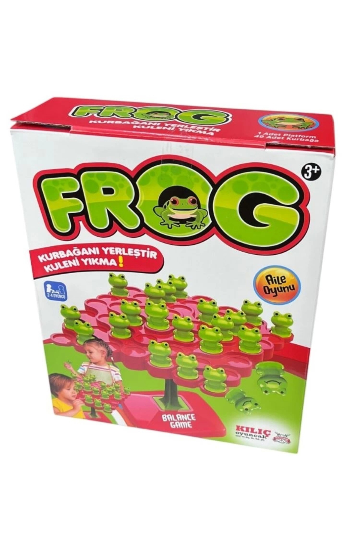 Kilic Oyuncak Frog Kutulu Denge Oyunu