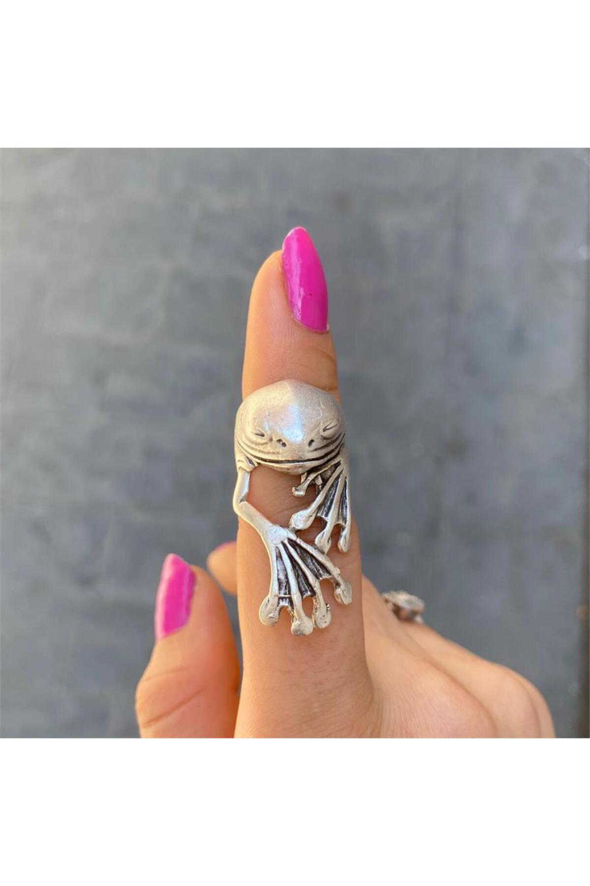 Frog's Finger On You Ayarlanabilir Yüzük
