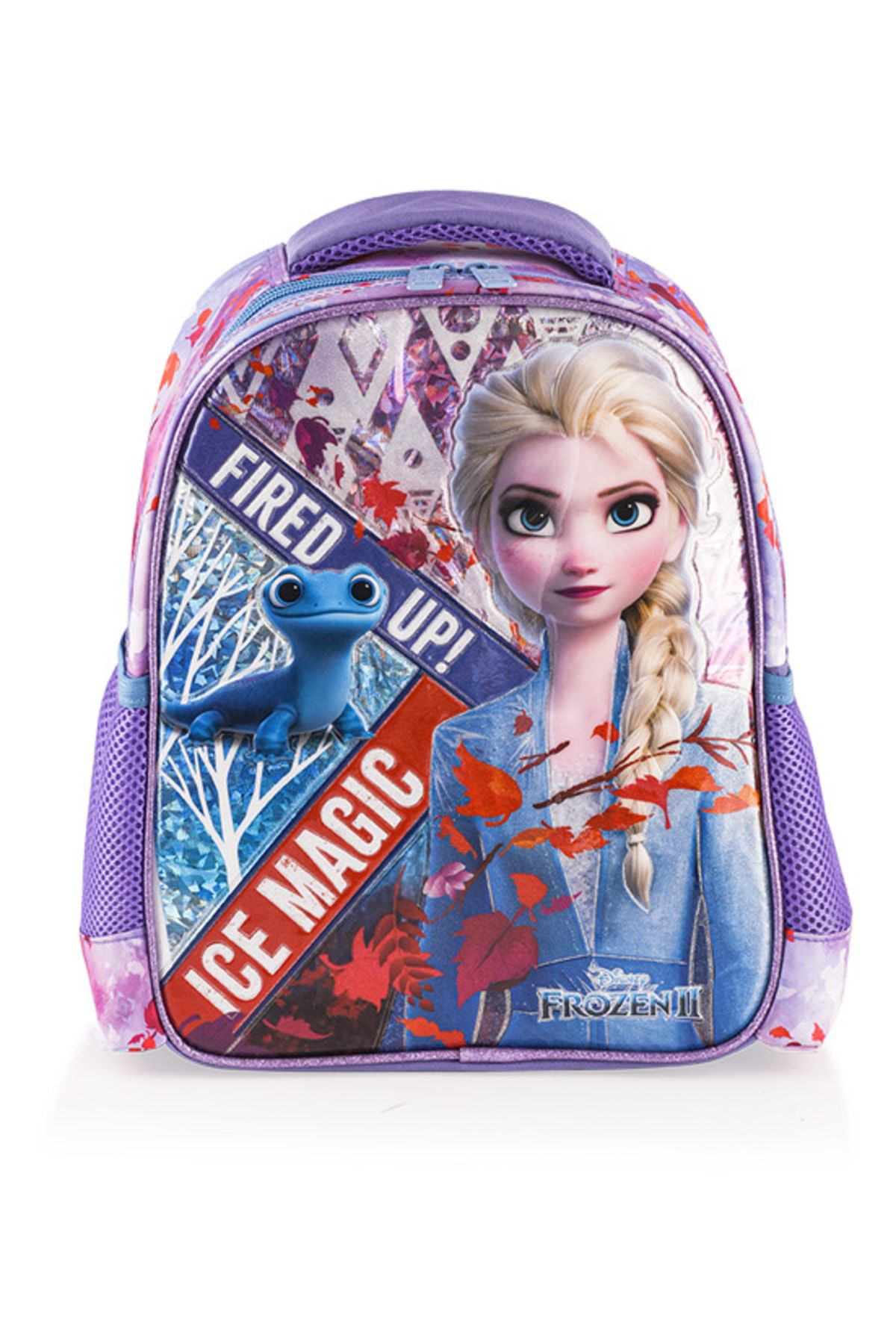 FROZEN ANAOKULU ÇANTASI BRİCK ICE MAGİC MOR