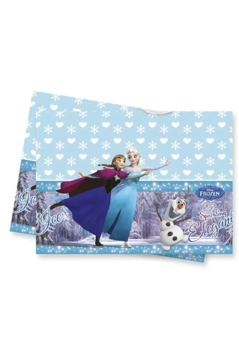 Frozen Elsa Askılı Kostüm Ve Doğum Günü Parti Seti 16 Kişilik Lük