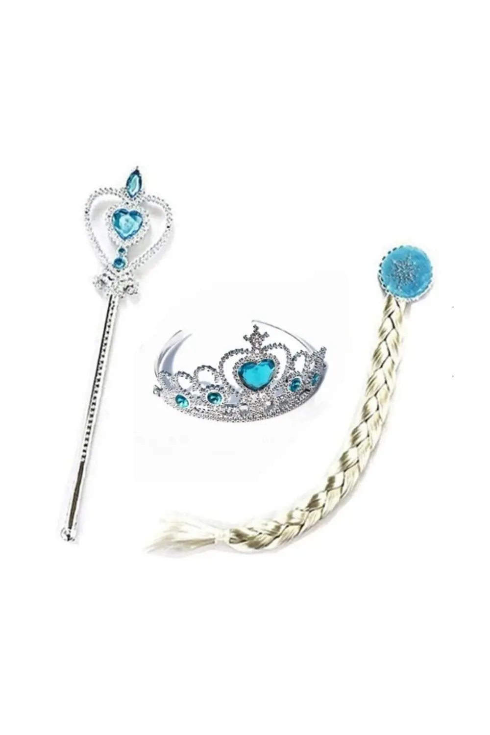 Frozen Saç Taç Ve Asa