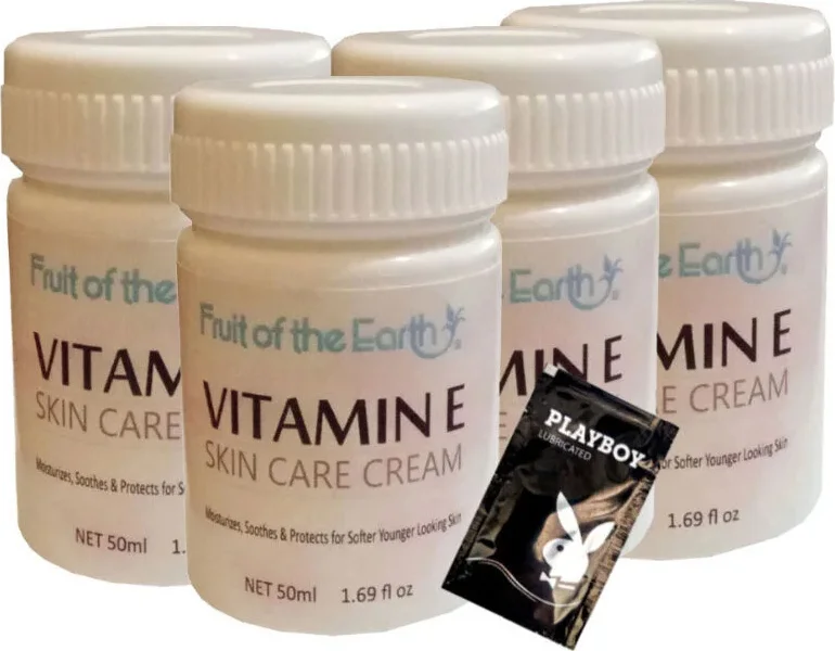 Fruit of the Earth Bakım Kremi 4x50 ml + 1 Adet Jel ile – Nemlendirici Cilt Bakımı