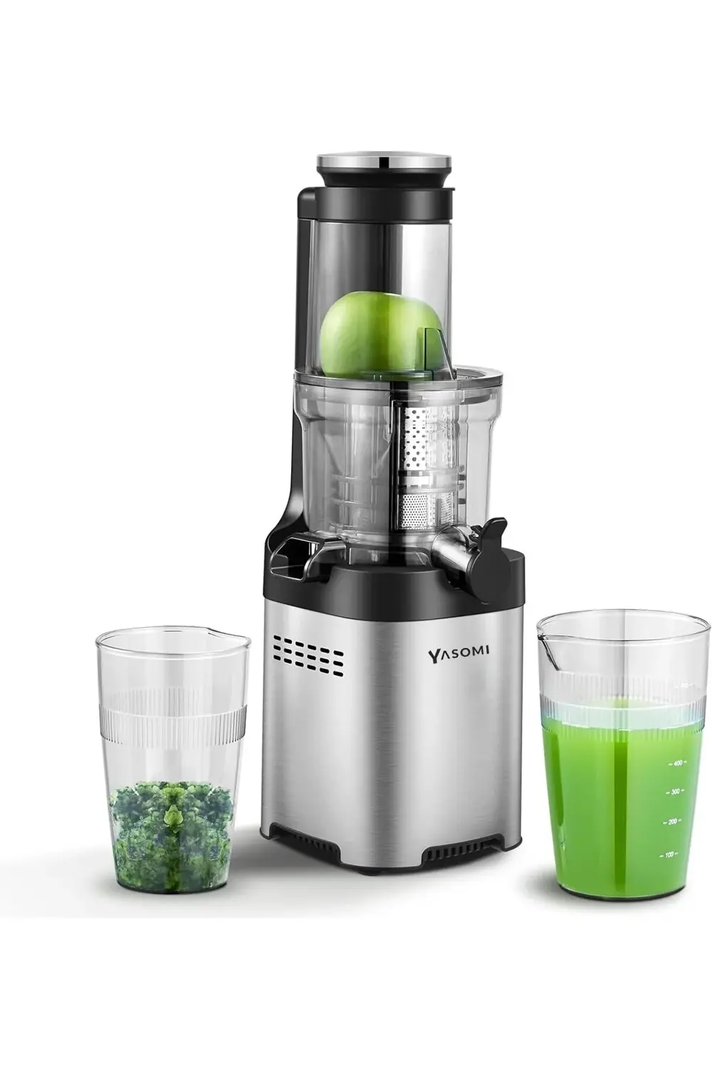 FruitForce 8 Segmentli 180W Katı Meyve ve Sebze Sıkacağı (siyah)