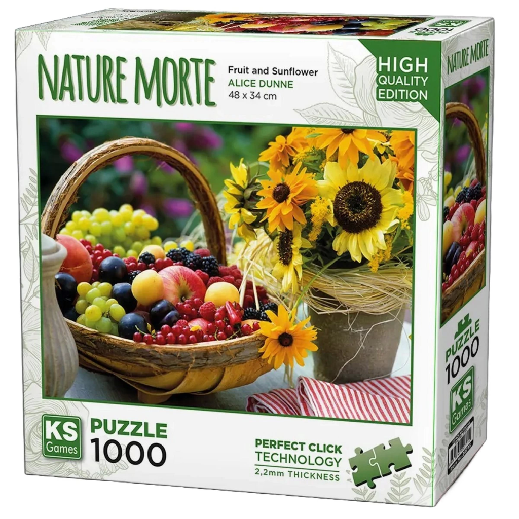 Fruits and sunflowers Puzzle 1000 Parça 20775 Fruits and sunflowers Puzzle 1000 Parça 20775