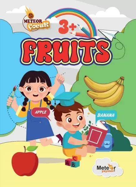 Fruıts (Meyveler ) Türkçe – İngilizce Boyama Kitabı Fiyatı, Yorumları ve Özellikleri