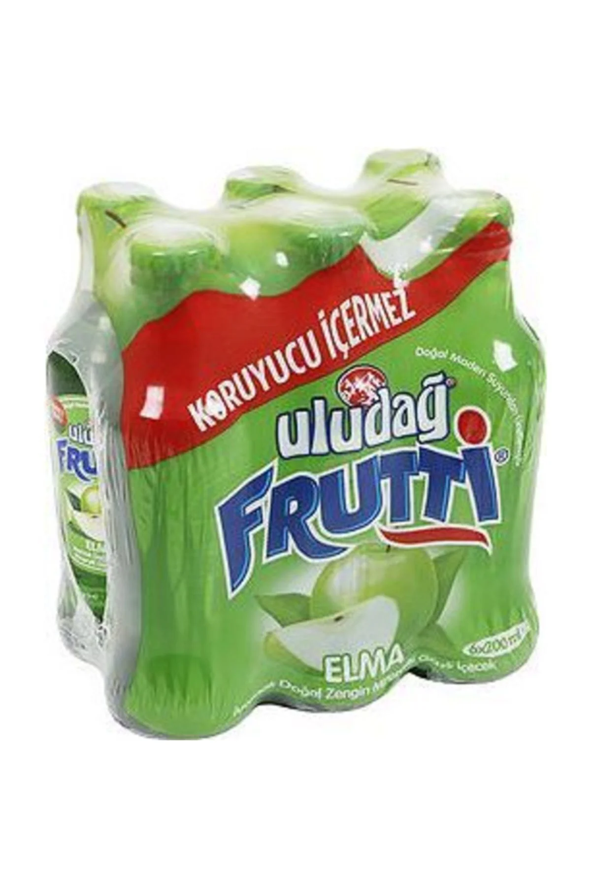 Frutti Meyveli Soda 200 Ml Elma X 24 Adet