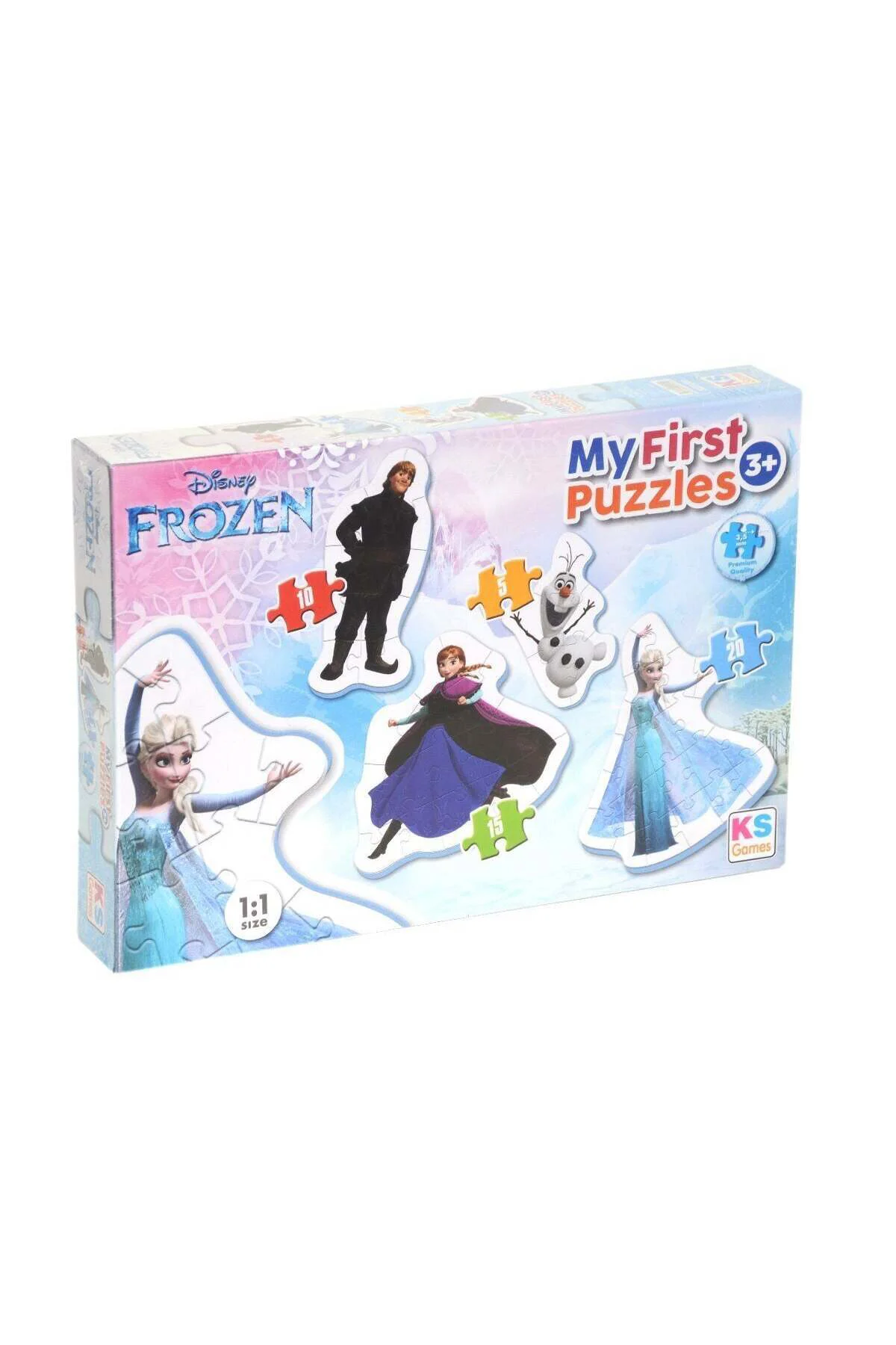 Frz10304 Frozen My First Puzzles 4 In 1