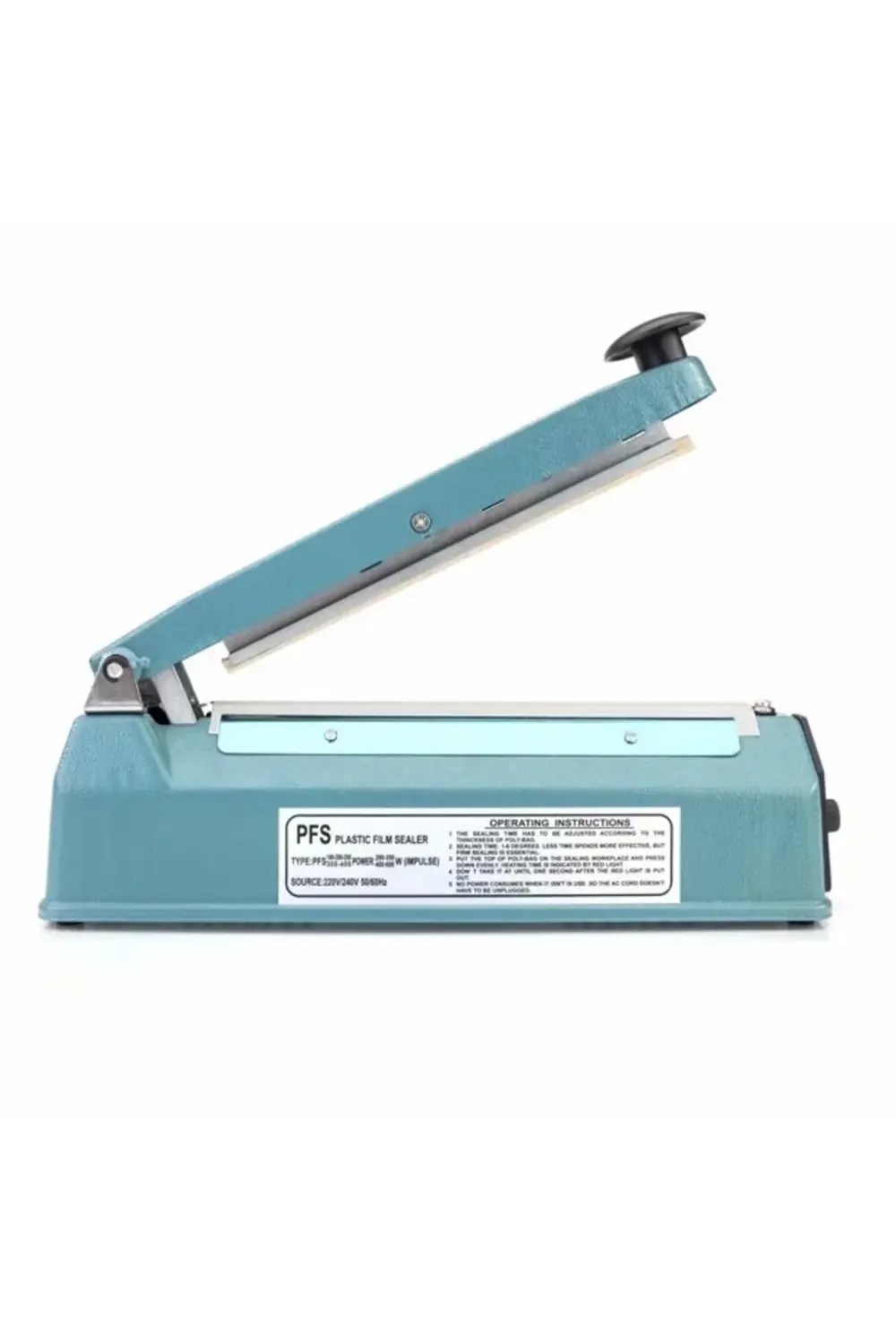 Fs-300 Metal Gövdeli Kullanımı Kolay Poşet Ağzı Kapama Yapıştırma