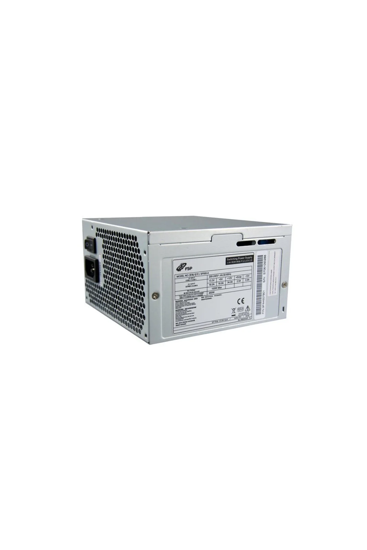 FSP SERIES, SP500-AD, 500W, GAMING, ATX, Power Supply (PSU)