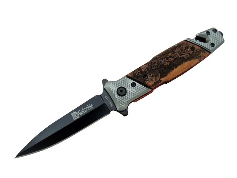Fst 1112 Kurtarma Kamp Çakı 21 Cm - Yarı Otomatik, İp Kesmeli, Ca